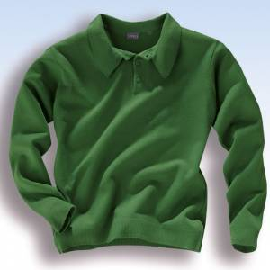 Talla 42-44 (M) - Jersey Polo de hombre verde Talla 44-46 (Ref.027957) (Últimas Unidades) 